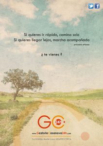 Gestoría Casanova: caminar rápido o caminar lejos.